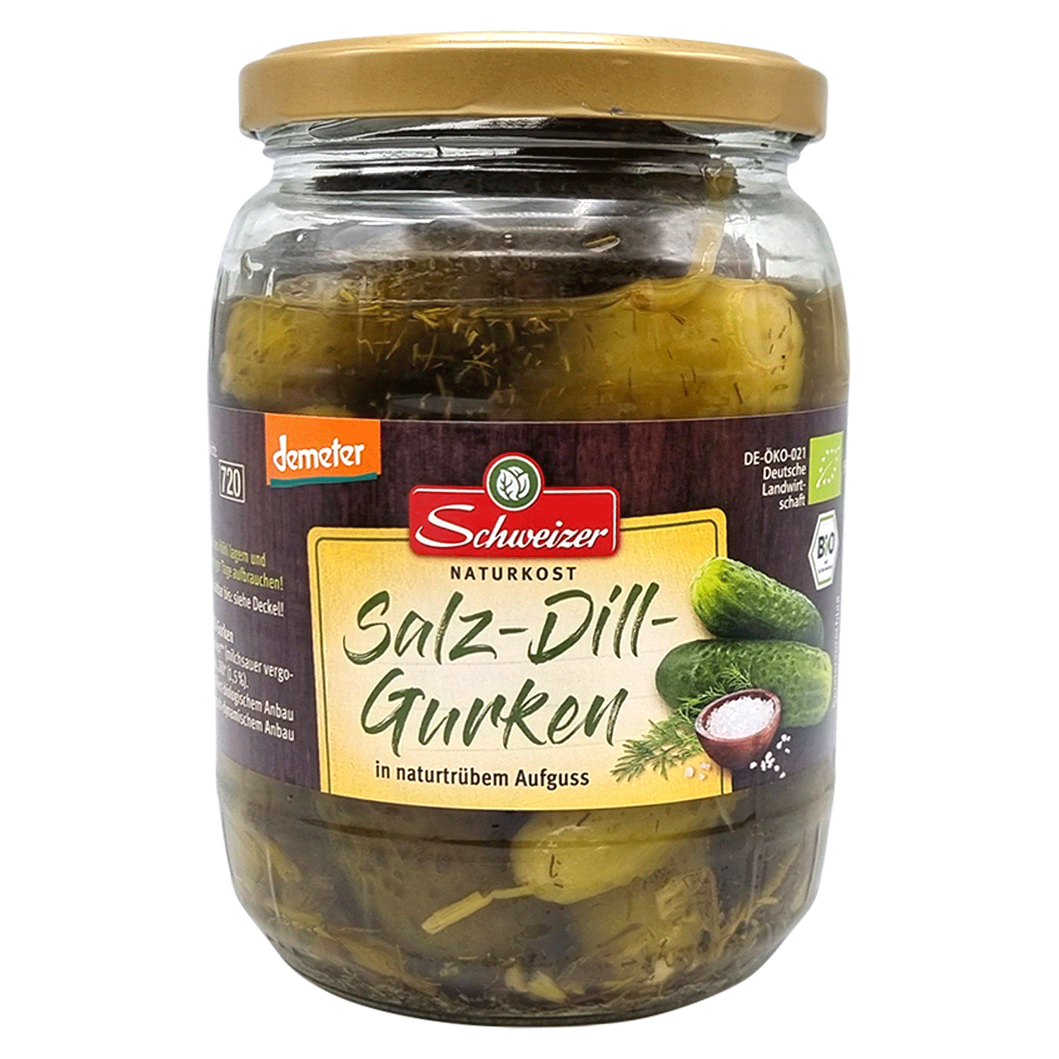 BIO-Salz-Dill-Gurken